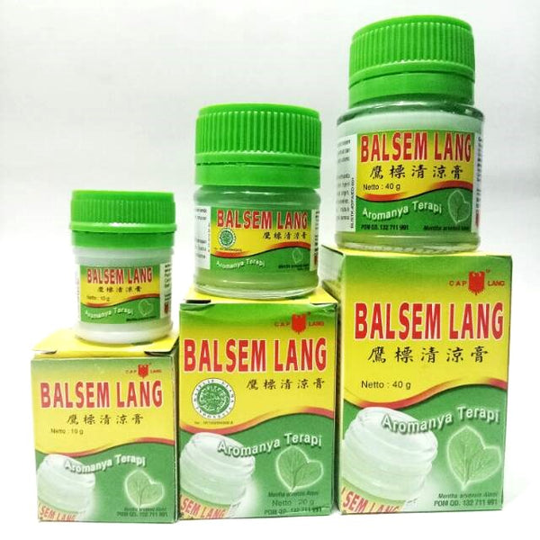 印尼鷹標清涼膏 Balsem Lang 蚊蟲叮咬清涼止癢膏
