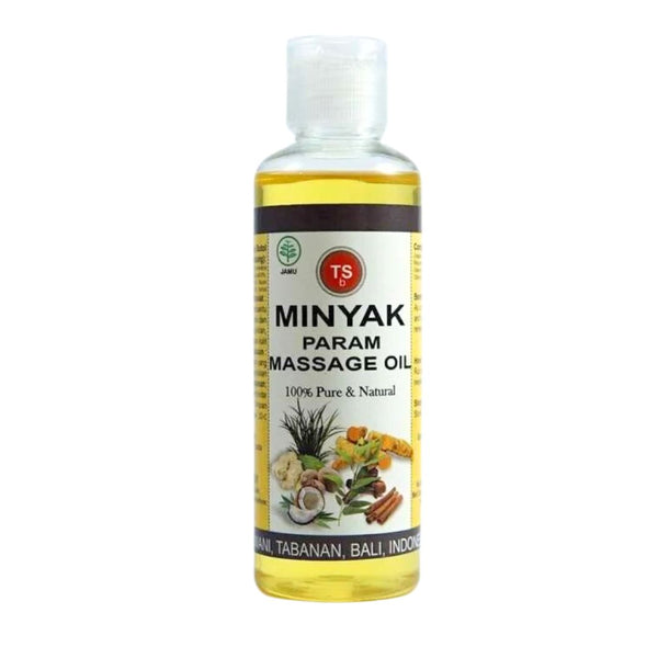TS Bali 峇里天然黃薑按摩油 Bali Minyak Param | Ginger Massage Oil 100ml