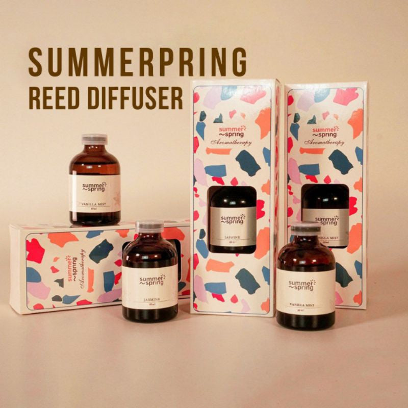 印尼茉莉花茶室內擴香瓶 Tong Tji x Summerpring Jasmine Tea Reed Diffuser 40ml