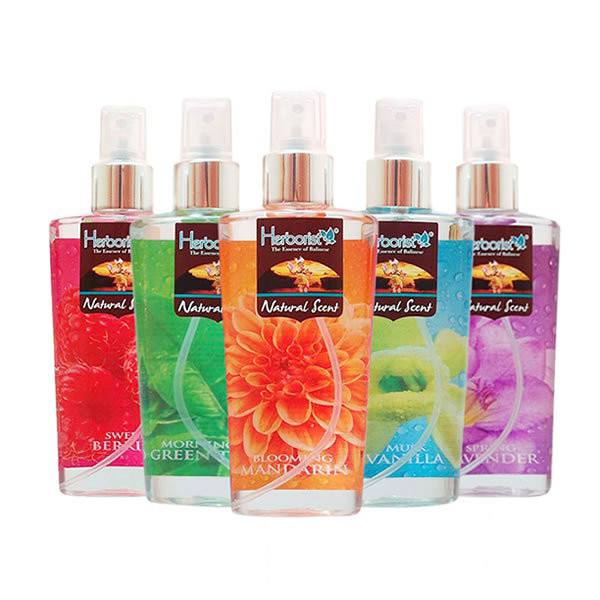 Herborist Natural Scent Body Spray Bali Natural Herbal Deodorant Spray 120ml