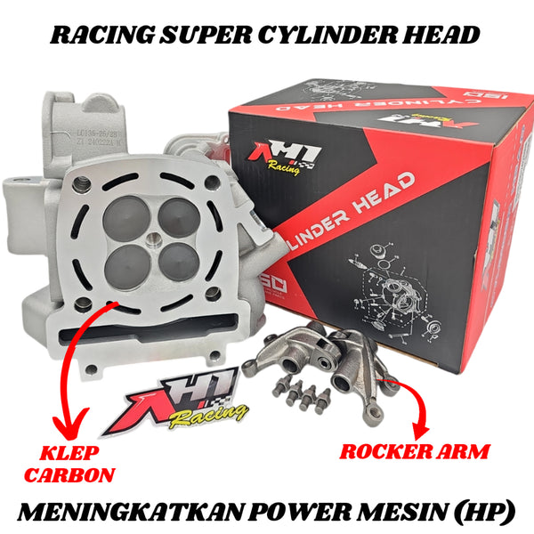 BLOK HEAD CNC AH1 RACING JUPITER HEAD 20/23MM x2PC