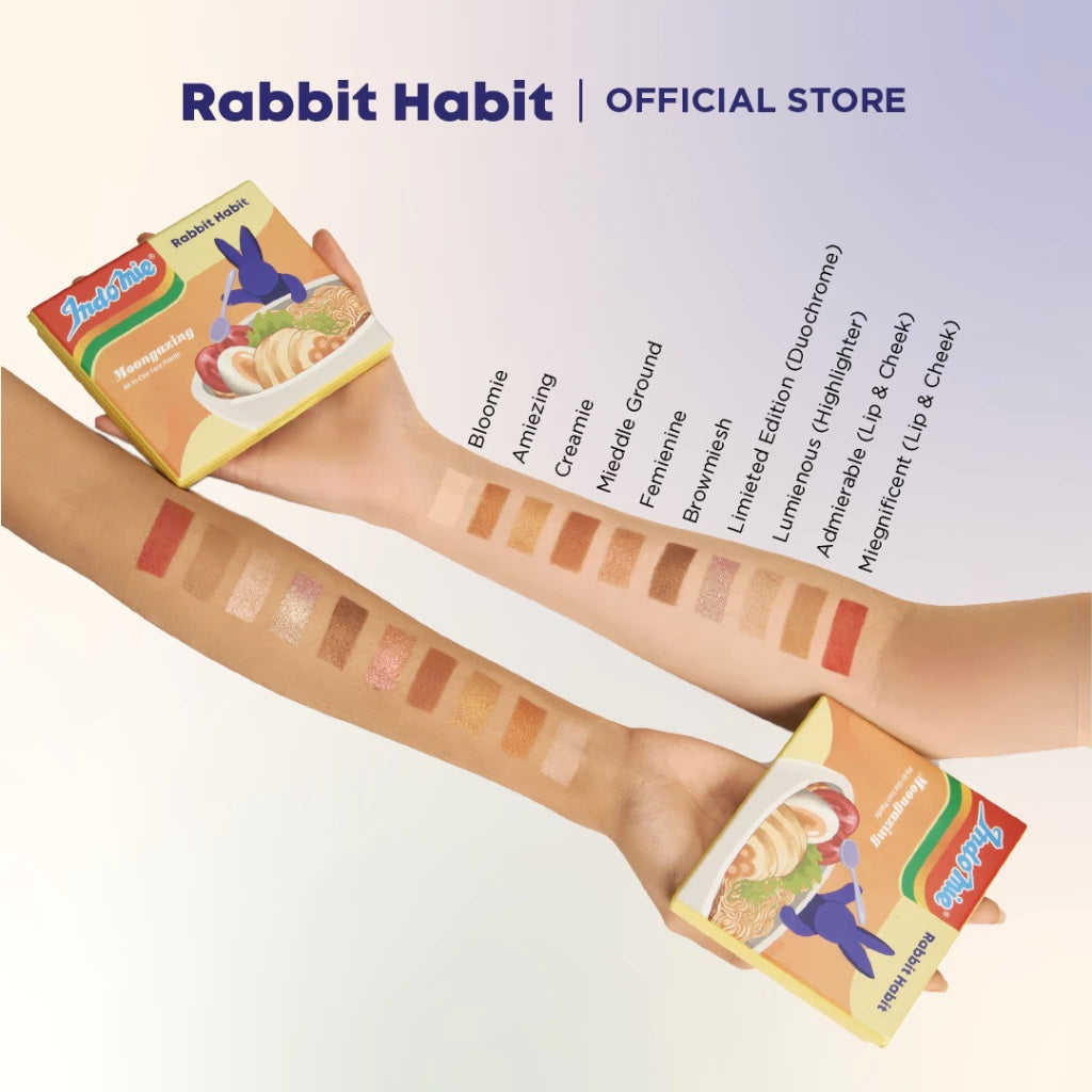 IndoMie x Rabbit Habit 營多撈麵聯名多功能彩妝盤 Face Palette