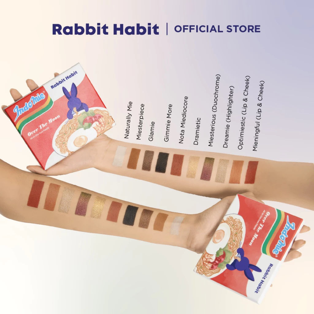 IndoMie x Rabbit Habit 營多撈麵聯名多功能彩妝盤 Face Palette