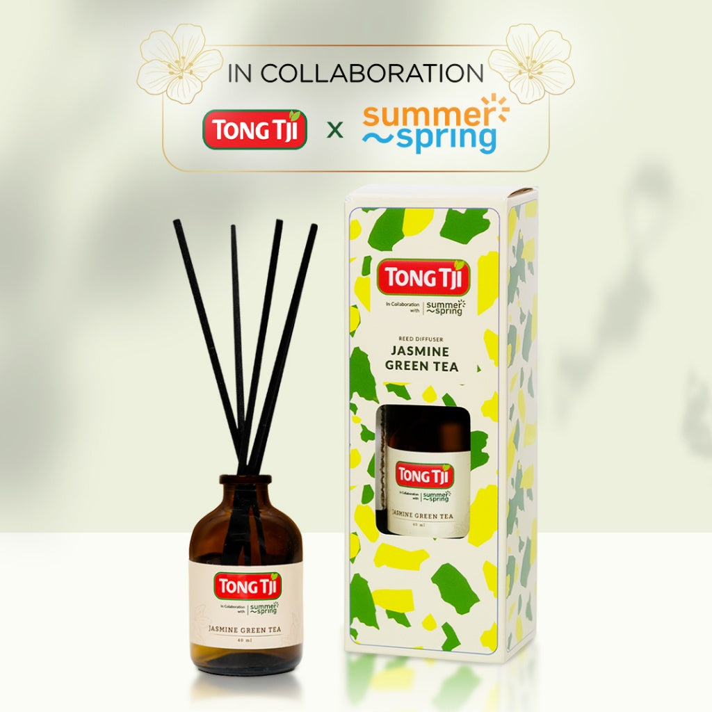 印尼茉莉花茶室內擴香瓶 Tong Tji x Summerpring Jasmine Tea Reed Diffuser 40ml