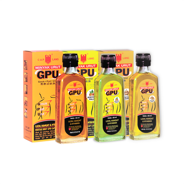 Cap Lang Eagle Brand GPU Liniment Oil | Minyak Urut